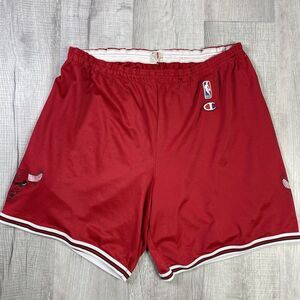 Vintage Champion NBA Chicago Bulls Basketball Shorts Men's Size XL 40-42 USA T